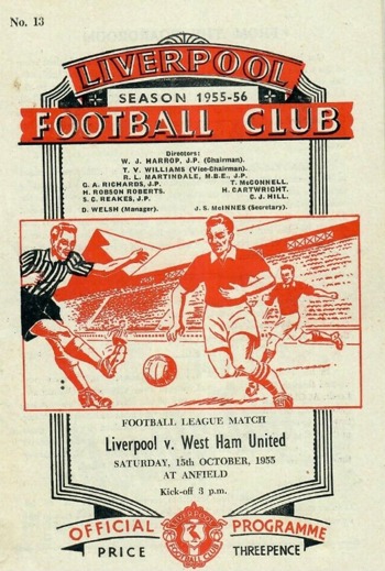 Match programme