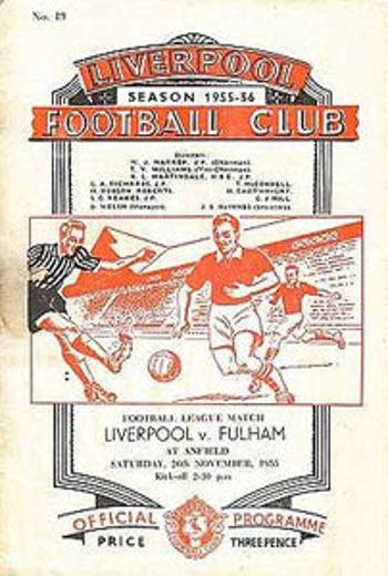 Match programme
