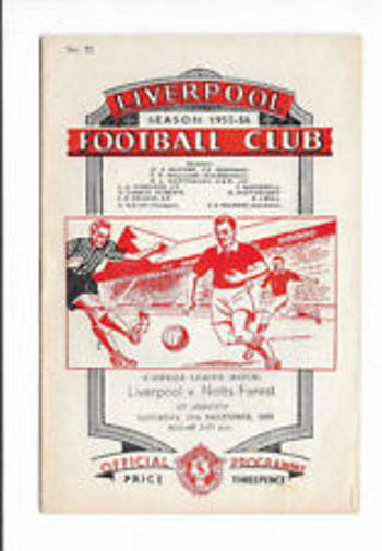 Match programme