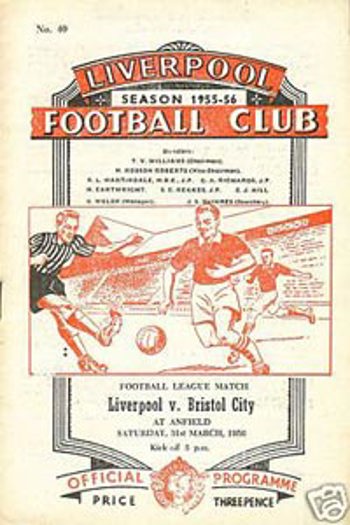 Match programme