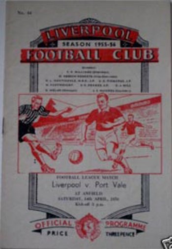 Match programme