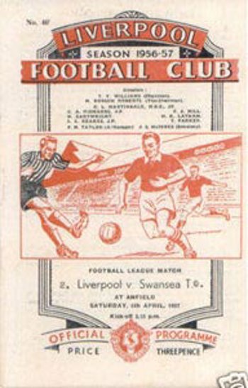 Match programme