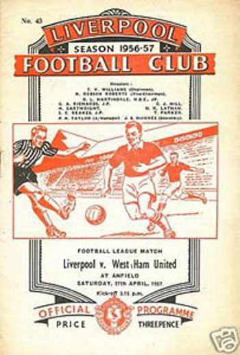Match programme