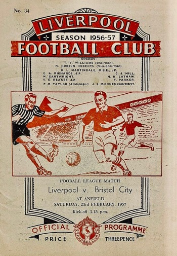 Match programme