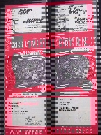 Match programme