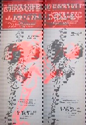 Match programme