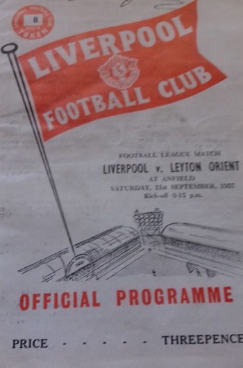 Match programme