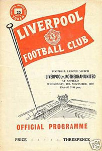 Match programme