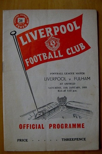Match programme