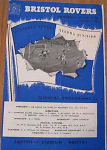 Match programme