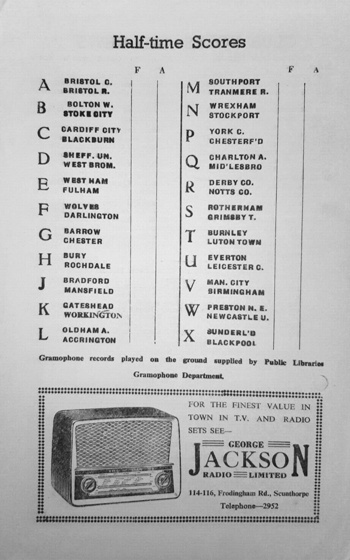 Match programme pages (3)