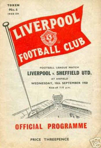 Match programme