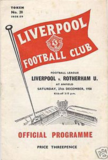 Match programme