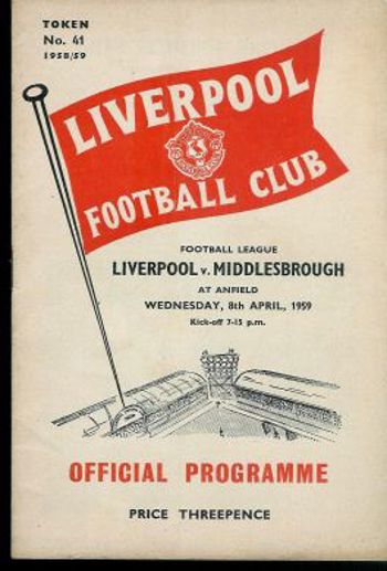 Match programme