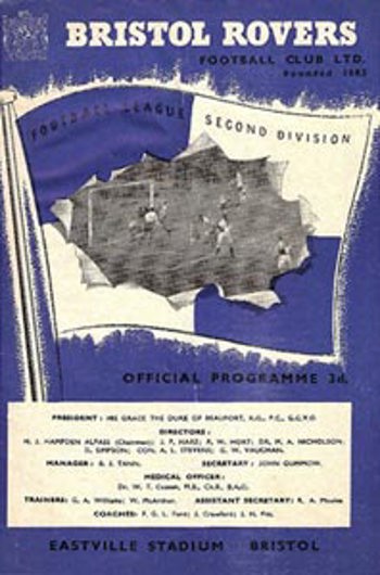 Match programme