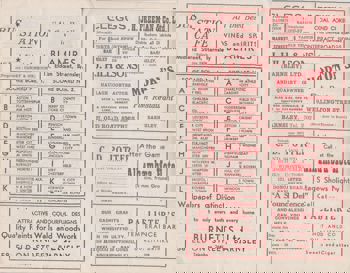 Match programme pages 10 & 11