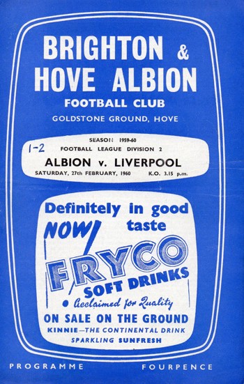 Match programme
