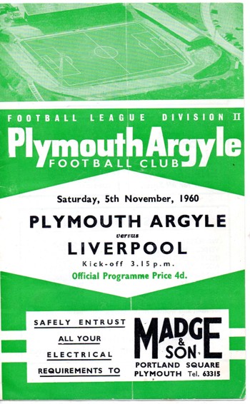 Match programme