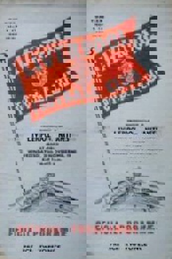 Match programme