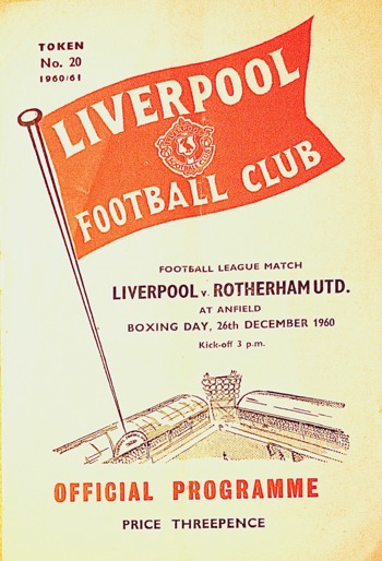 Match programme