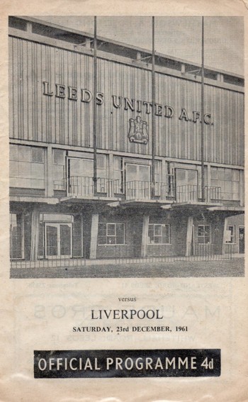 Match programme