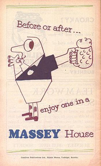 Match programme - BackCover