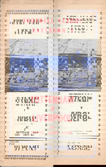 Unofficial match programme