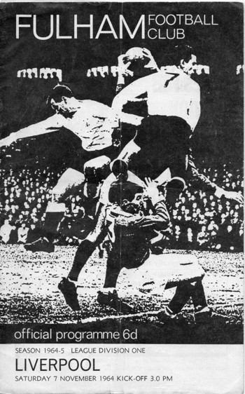 Match programme