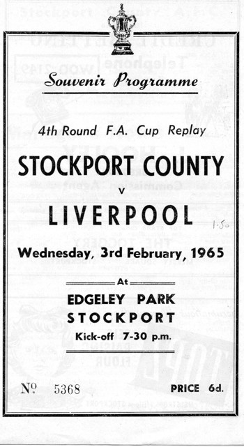 Match programme