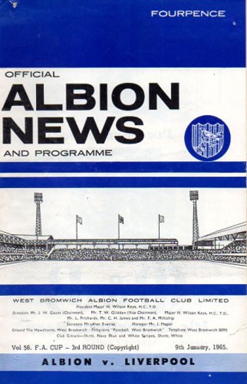 Match programme