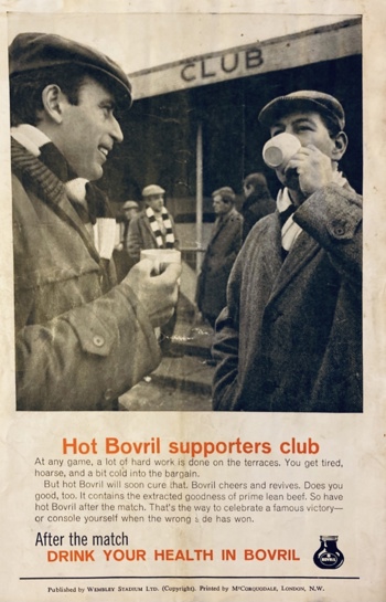 Match programme backcover