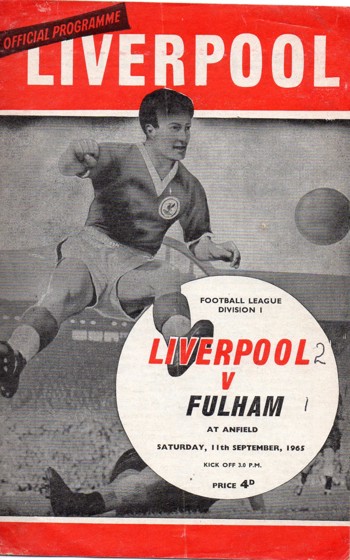 Match programme