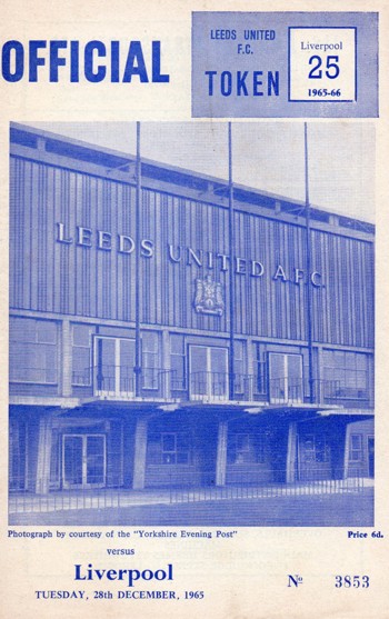 Match programme