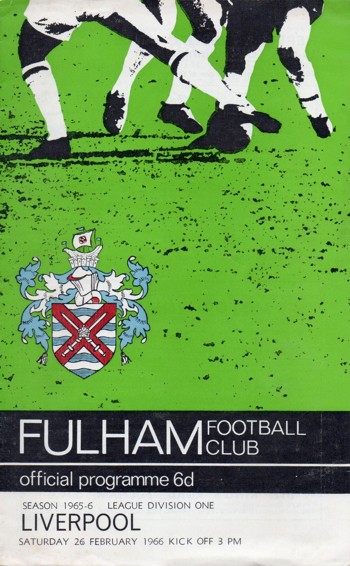 Match programme