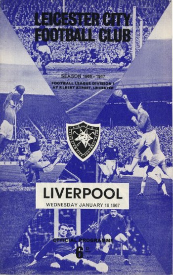 Match programme (With Postponed date)