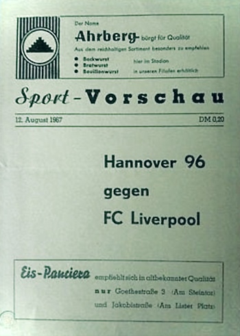 Match programme