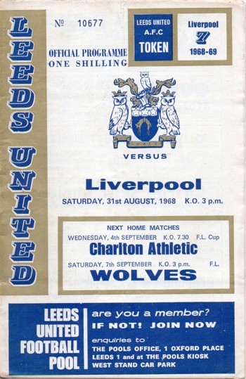 Match programme