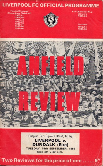 Match programme
