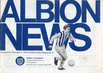 Match programme