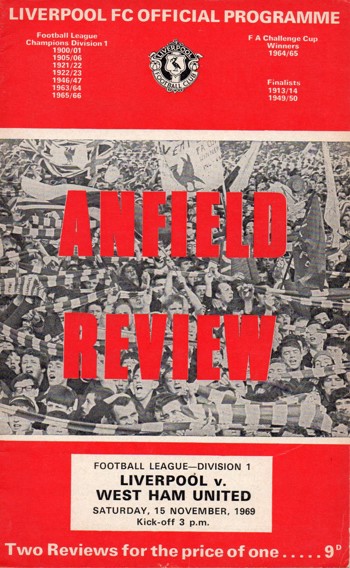 Match programme