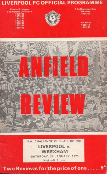 Match programme