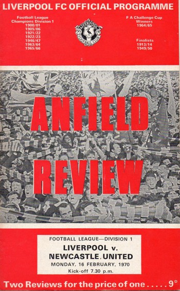 Match programme