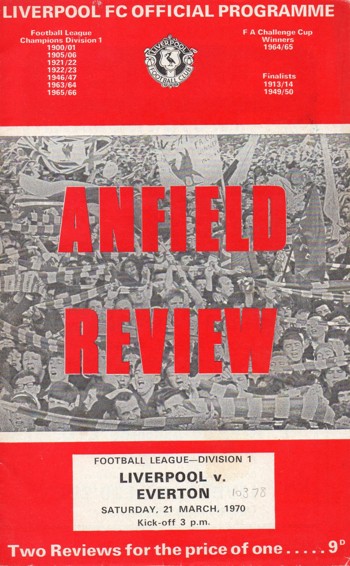 Match programme