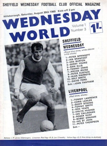 Match programme