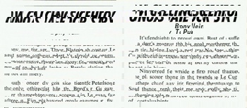 Match programme - article