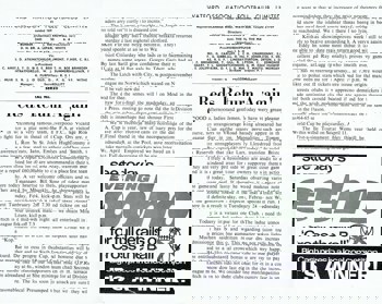 Match programme - Article (2)