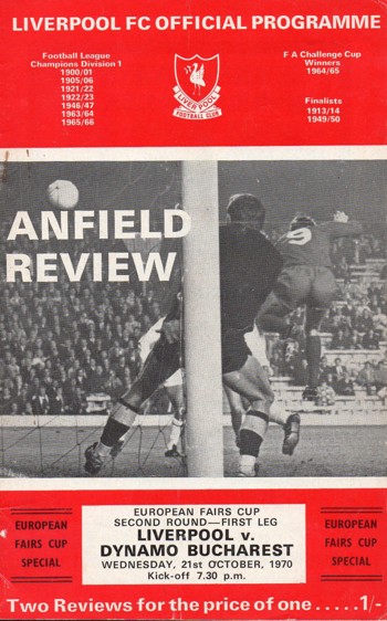 Match programme