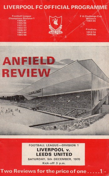 Match programme