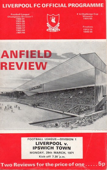 Match programme