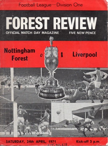 Match programme
